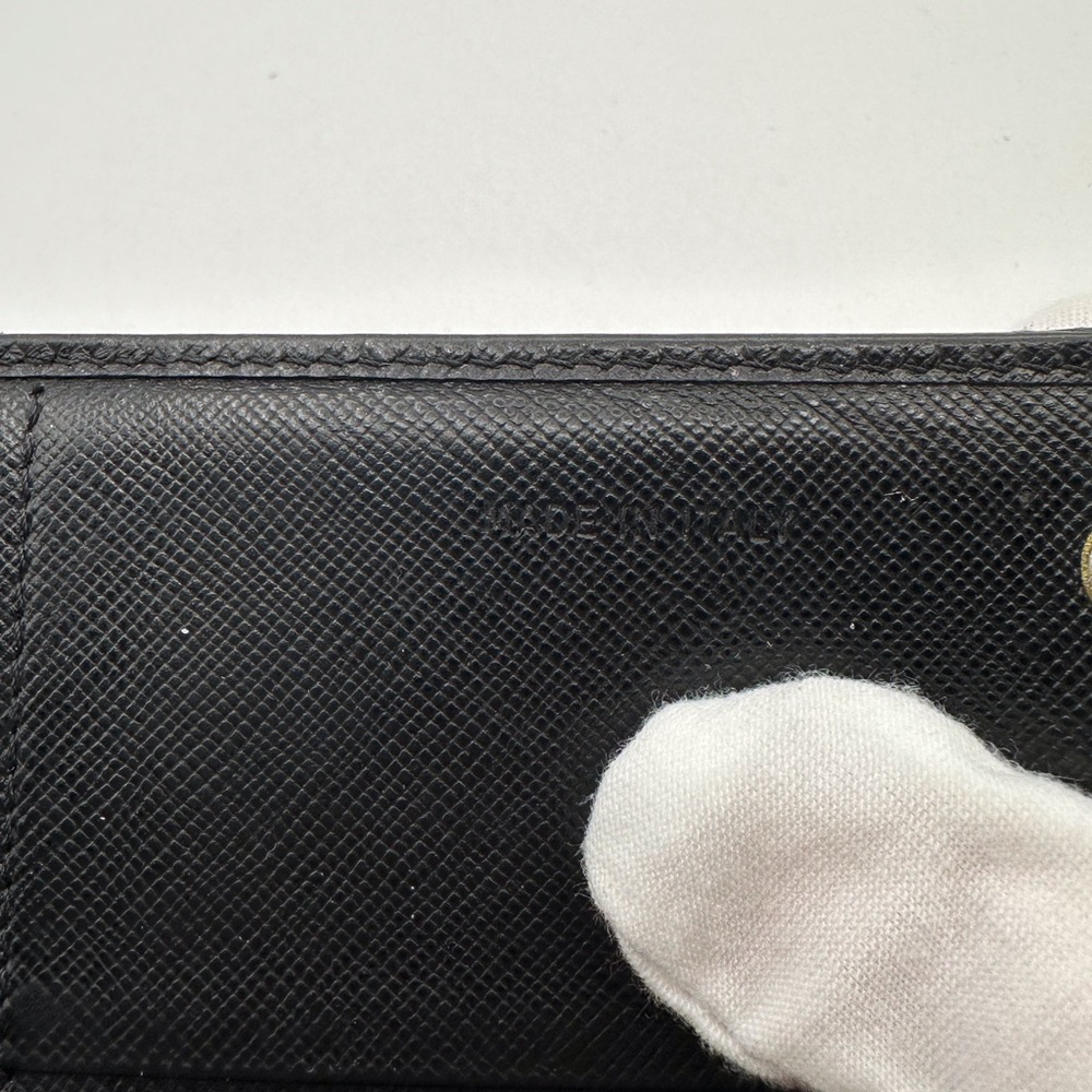 Prada Long Black Saffiano Leather Wallet - Picture 10 of 14